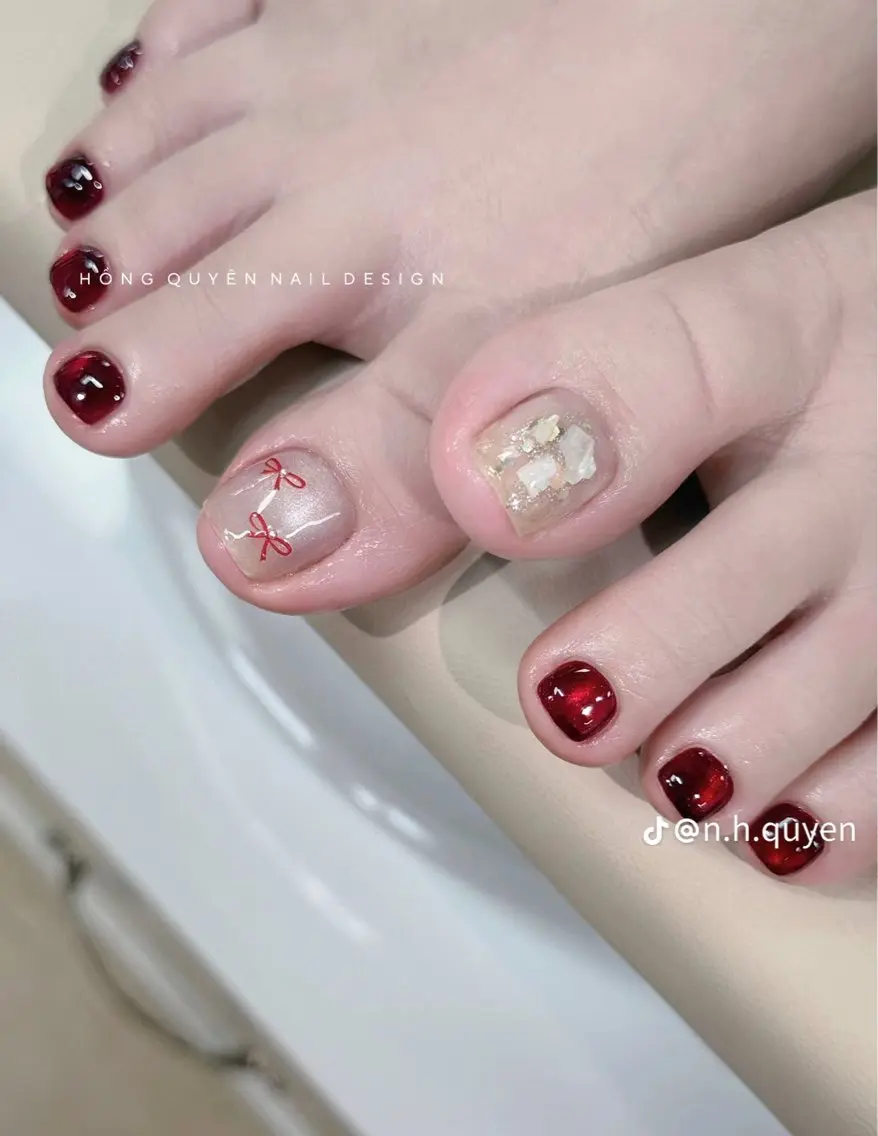 ネイル フットネイル hue nail1のネイルデザイン