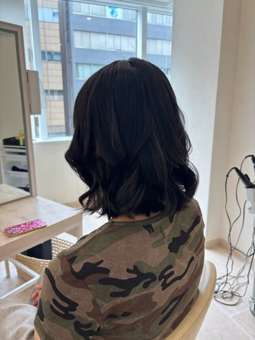 ショート ボブ dityca asakaのヘアスタイル
