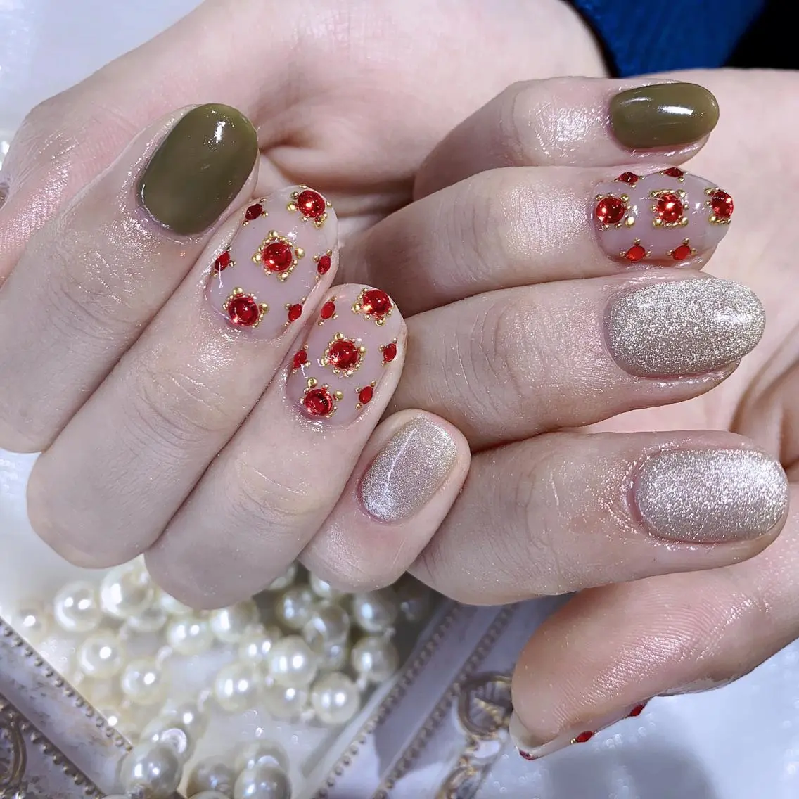 ネイル ハンドネイル Queens マオのネイルデザイン