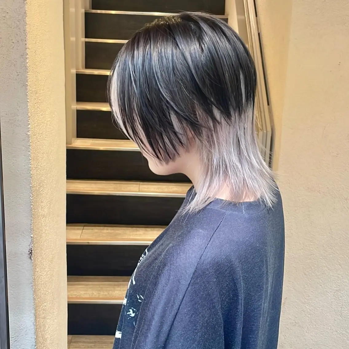 ニュアンスチェンジ🤍カット+ブリーチ+イルミナカラー+トリートメントの写真