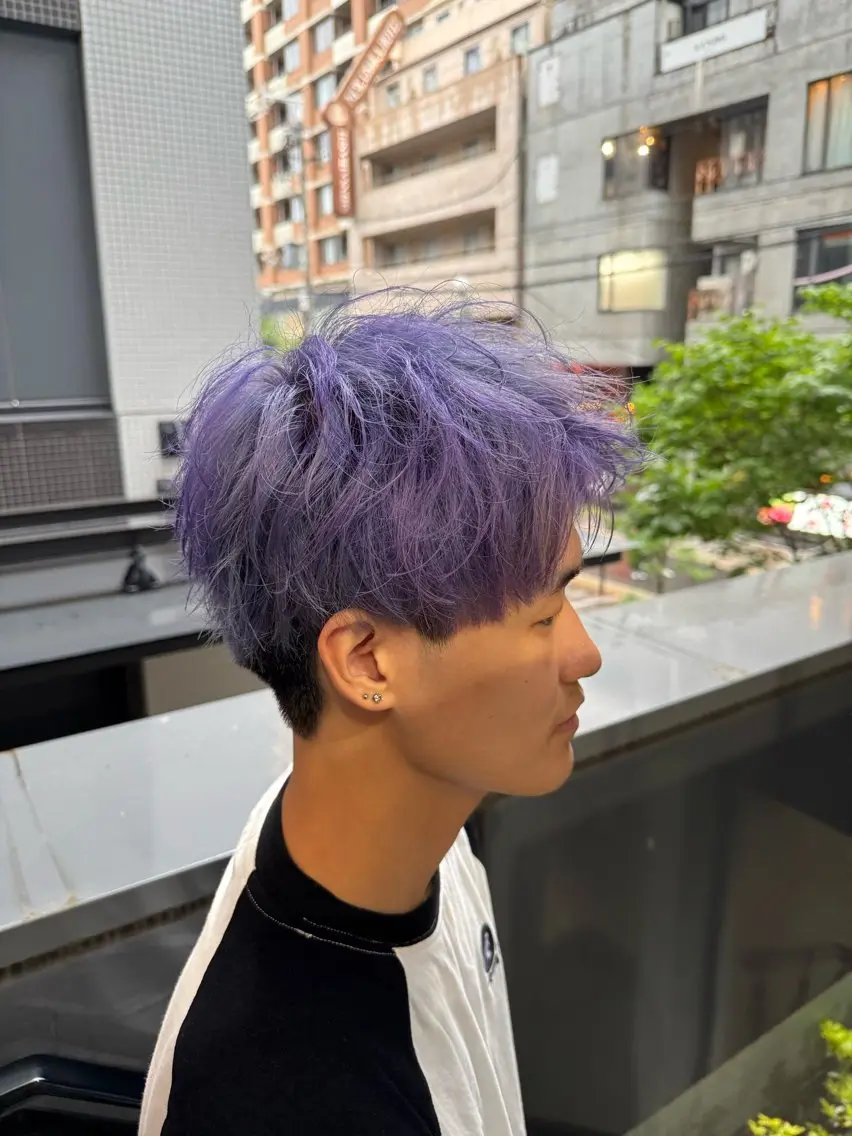 メンズ カット ヘアカラー トリートメント 河野 悠のヘアスタイル