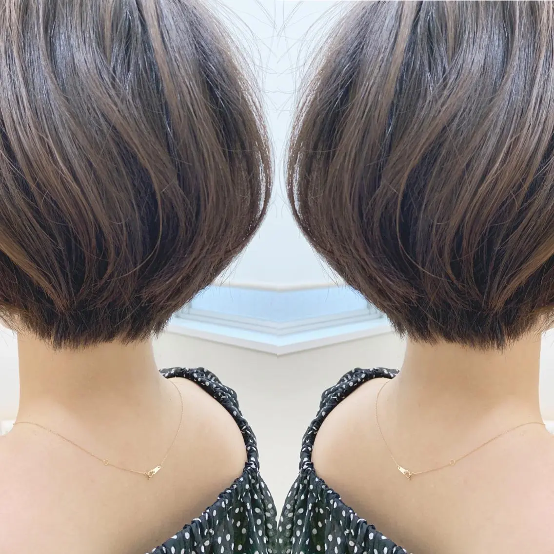 ショート ボブ カット ヘアカラー H (エイチ) 烏丸御池店のヘアスタイル