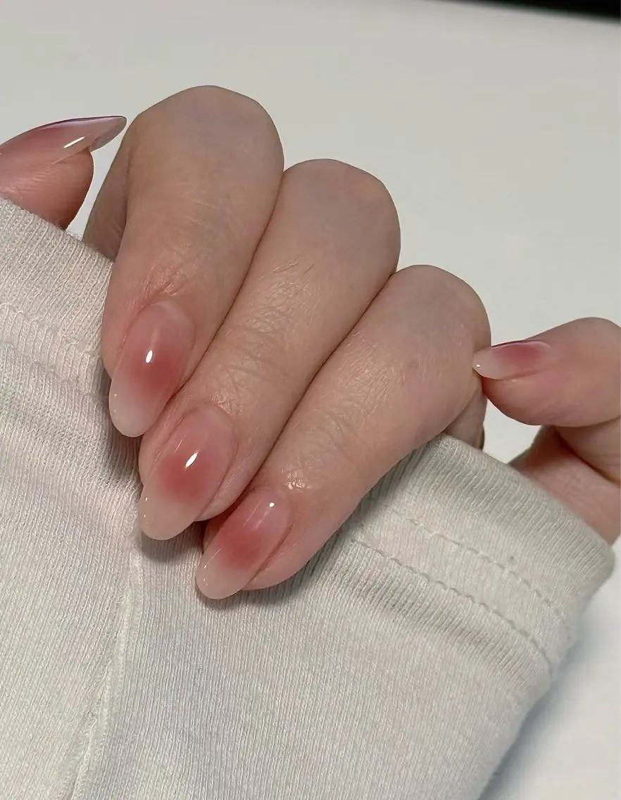 ネイル チークネイル ハンドネイル みずの あおいのネイルデザイン