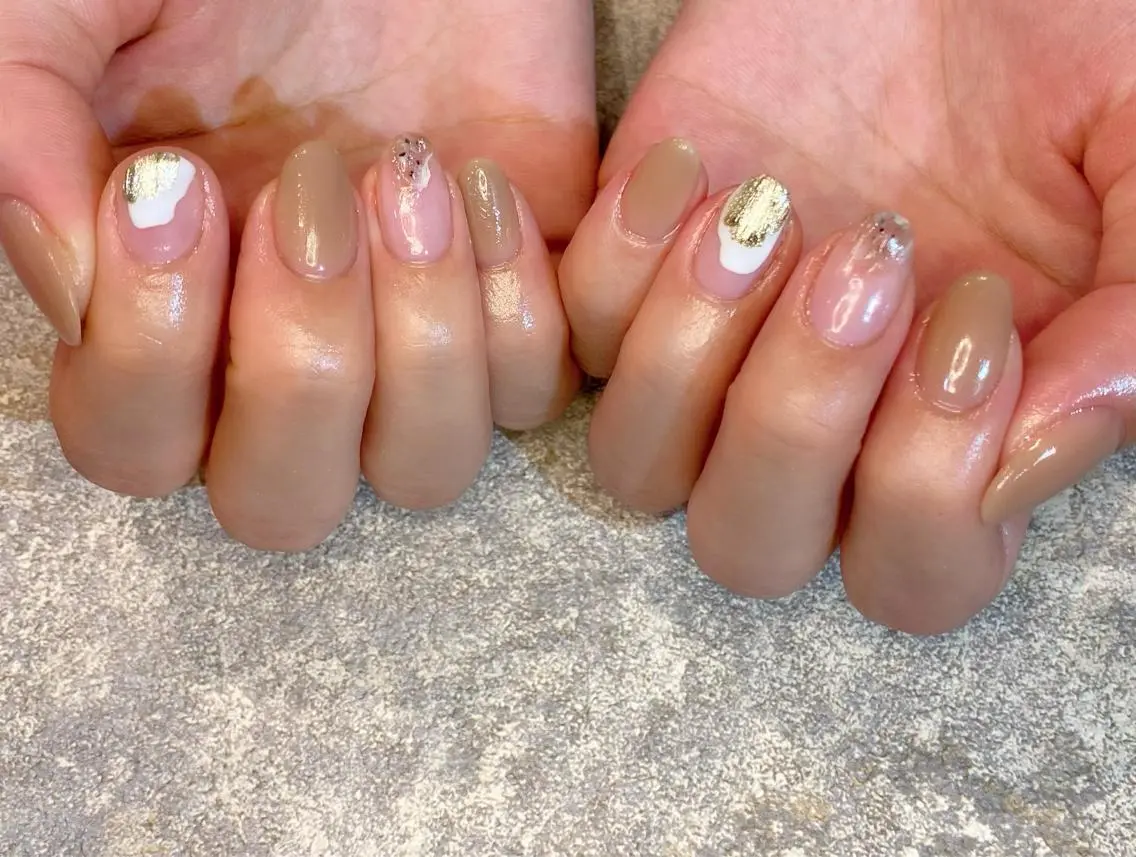 ネイル アートネイル Lino+ ネイル&よもぎ蒸しのネイルデザイン