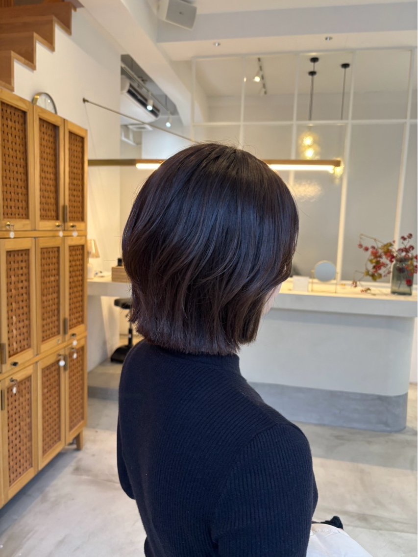 ショート カット ヘアカラー トリートメント 髪質改善🪄艶カラー /noaのヘアスタイル