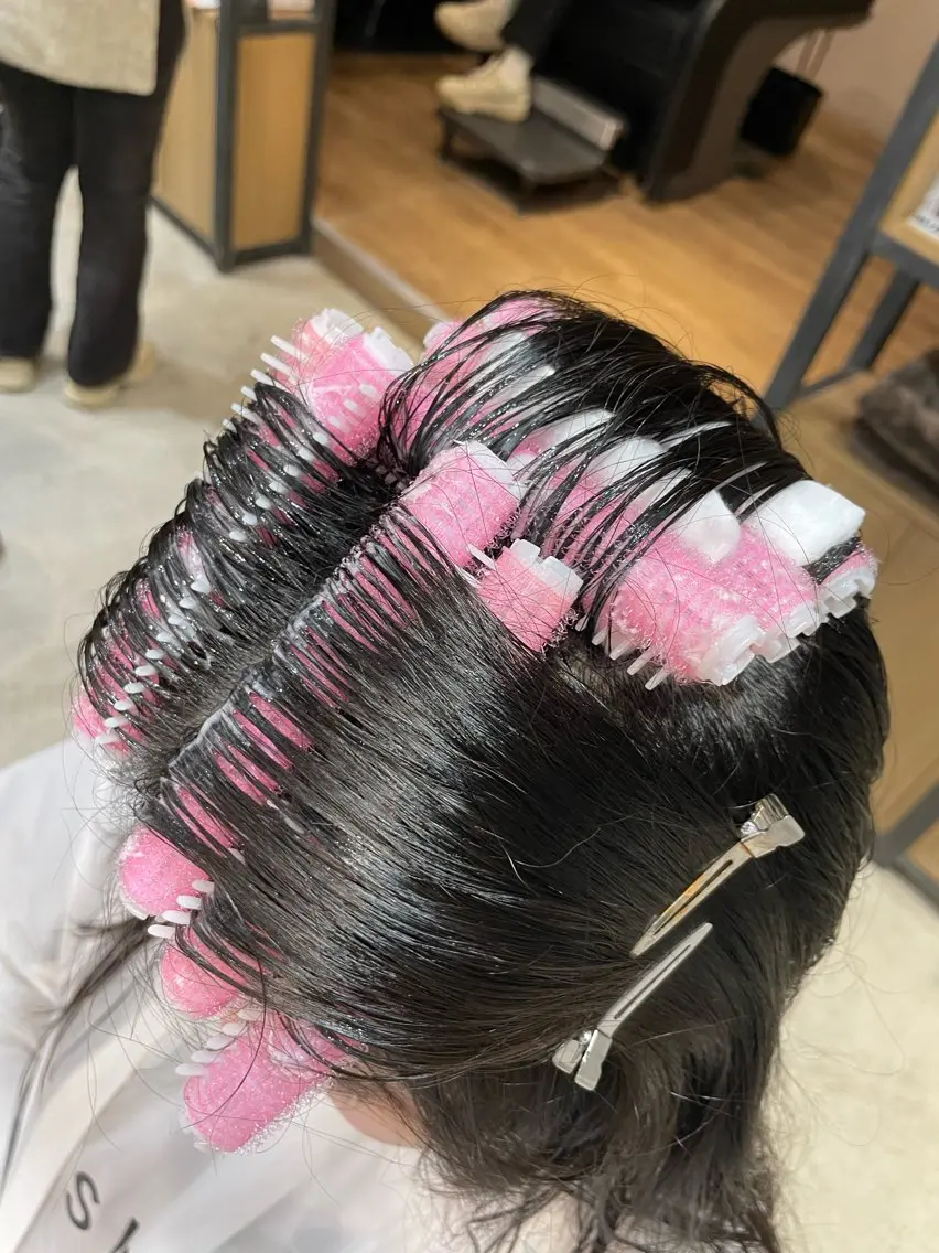 🌈ヒルナンデスで紹介されたプリカール🌈(根元のパーマ)すぐ予約対象外+似合わせカット✂︎の写真
