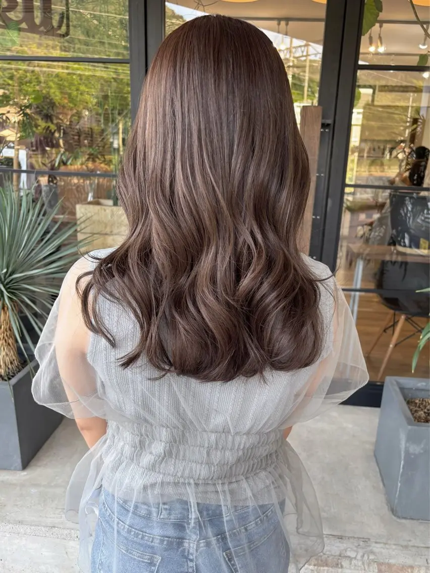 minimo限定🎀ケアカラー+カットの写真