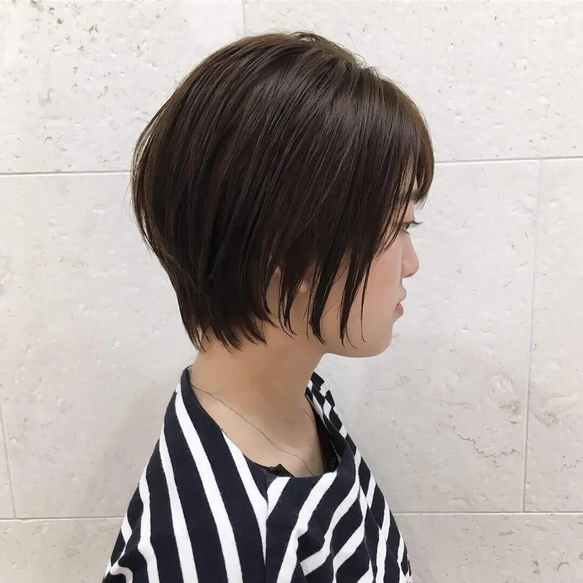ショート カラー アディクシーカラー 似合わせカット ショートヘア カット 斉藤 貴也のヘアスタイル