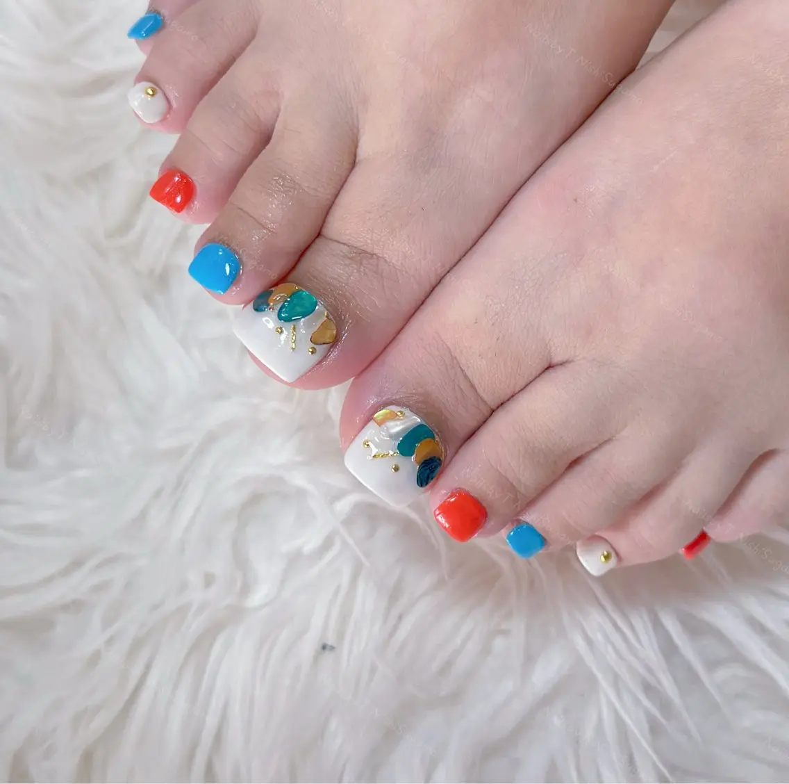 ネイル フットネイル NailsbyT N.Sugamoのネイルデザイン