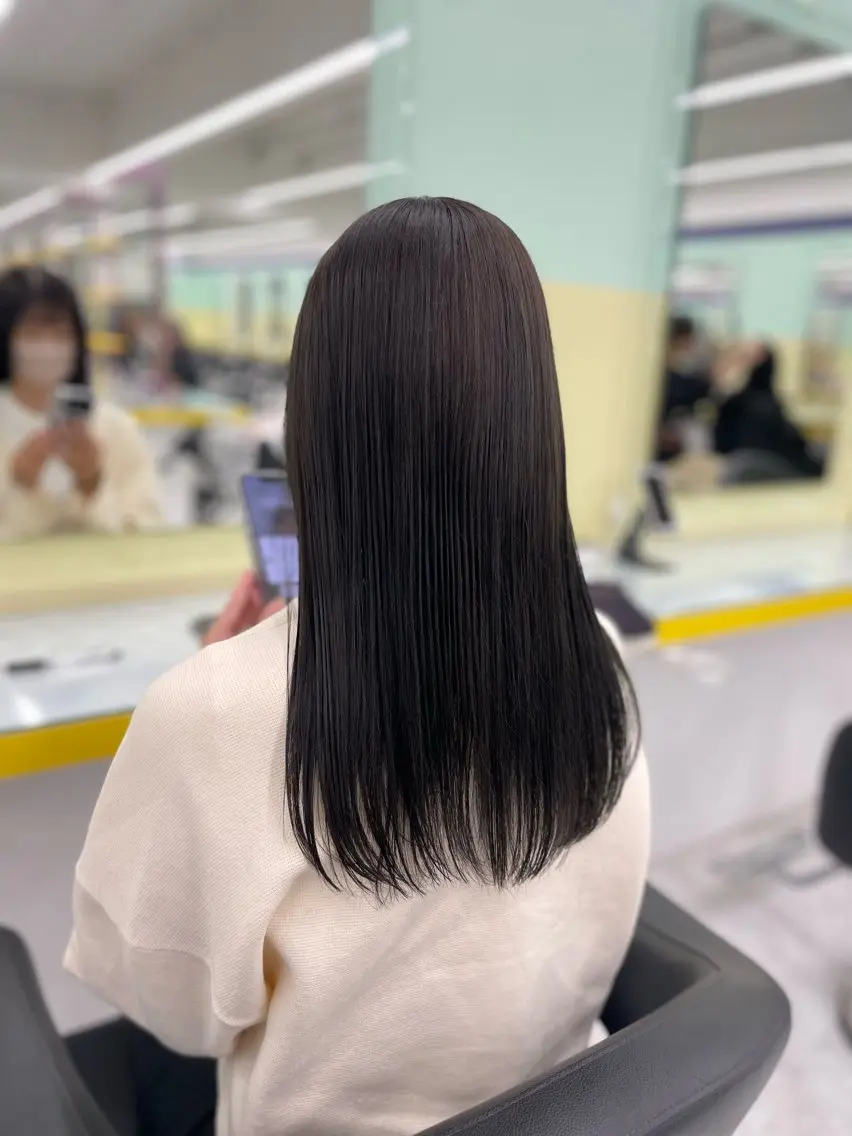 ロング カラー ヘアアレンジ カット ヘアカラー トリートメント 【透明感×レイヤー】 🍃RIKU🍃のヘアスタイル