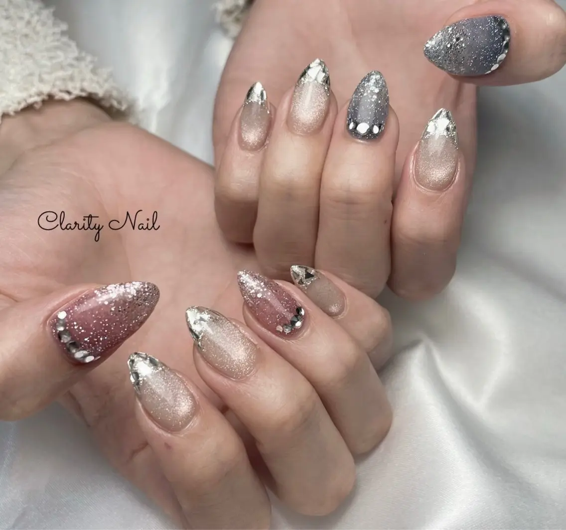 ネイル アートネイル 持ち込み ハンドネイル Clarity Nailのネイルデザイン
