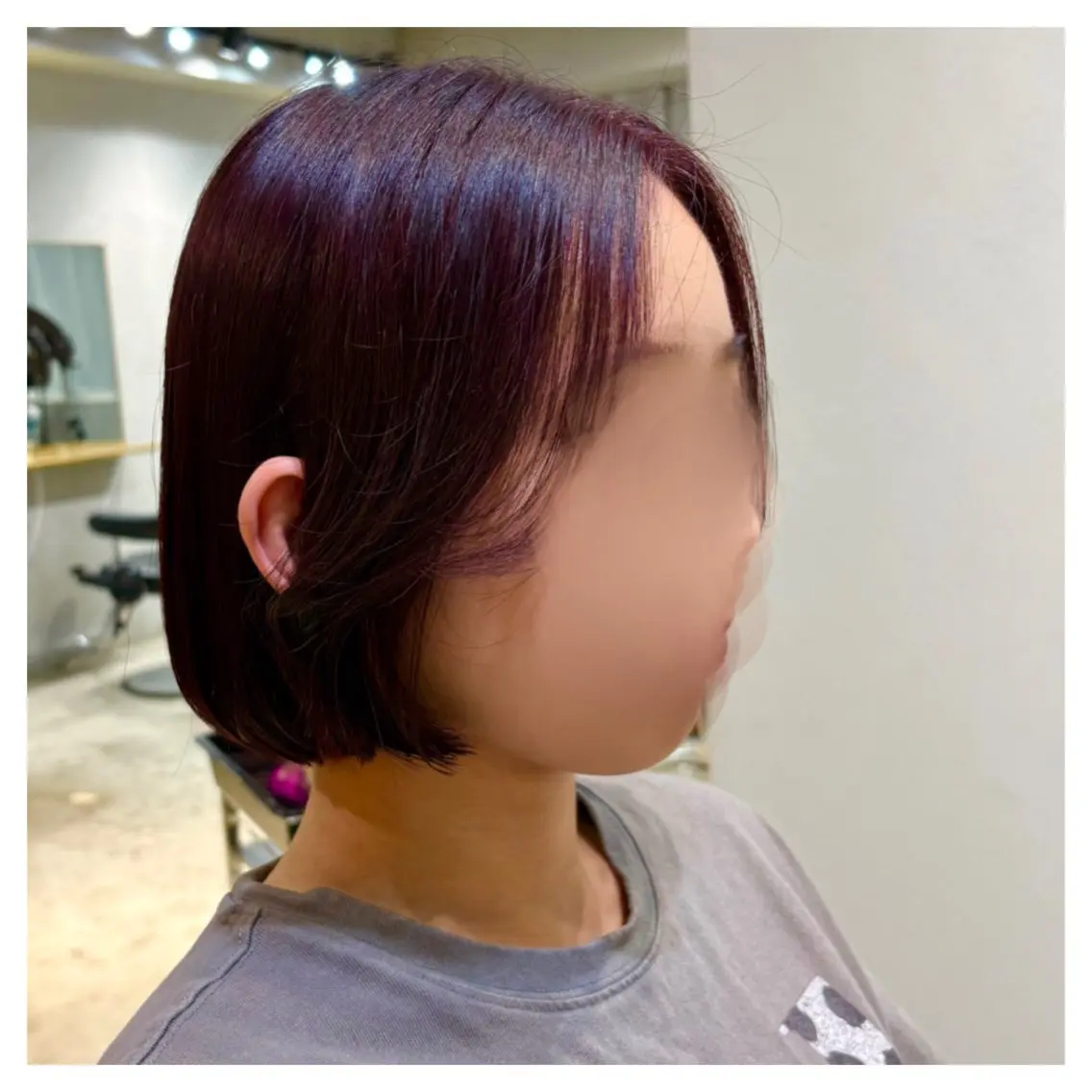 ショート ボブ カット ヘアカラー ハイライト特別価格 /表参道/ことりのヘアスタイル