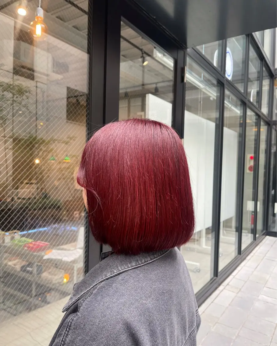 ミディアム カラー ヘアカラー トリートメント ヘッドスパ NENE/GARTE 代官山/渋谷のヘアスタイル