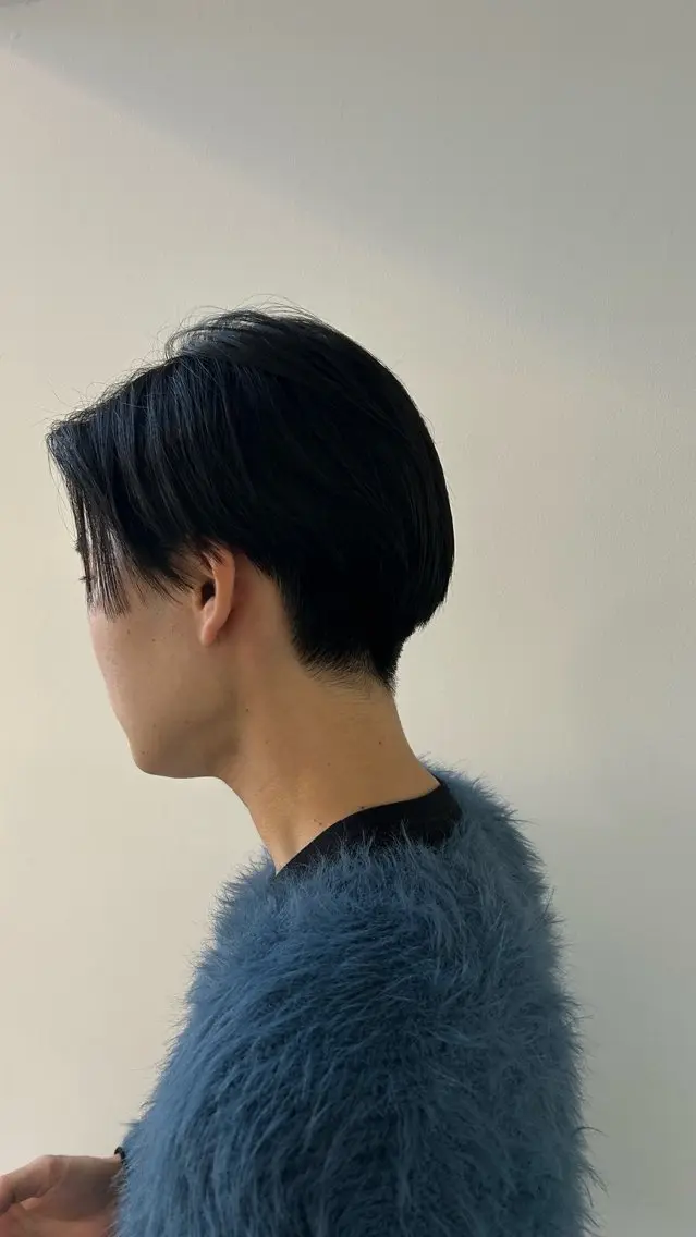 メンズ 刈り上げ 松井 詩織のヘアスタイル