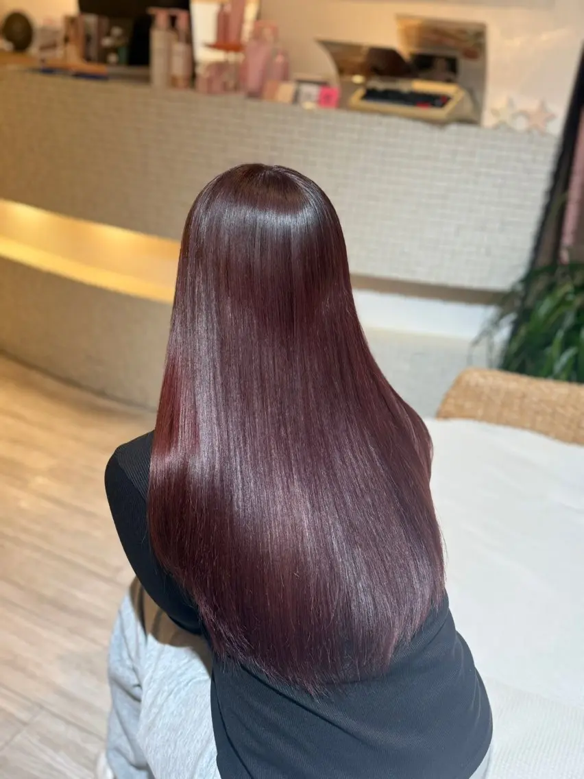 ロング カラー カット ヘアカラー 🩵KUREA🩵 /似合わせカットのヘアスタイル