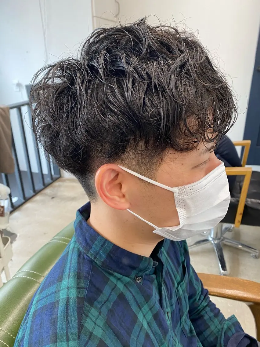 パーマ メンズ メンズパーマ 艶髪🌟髪質改善✨ Zinaヤマダ チサのヘアスタイル