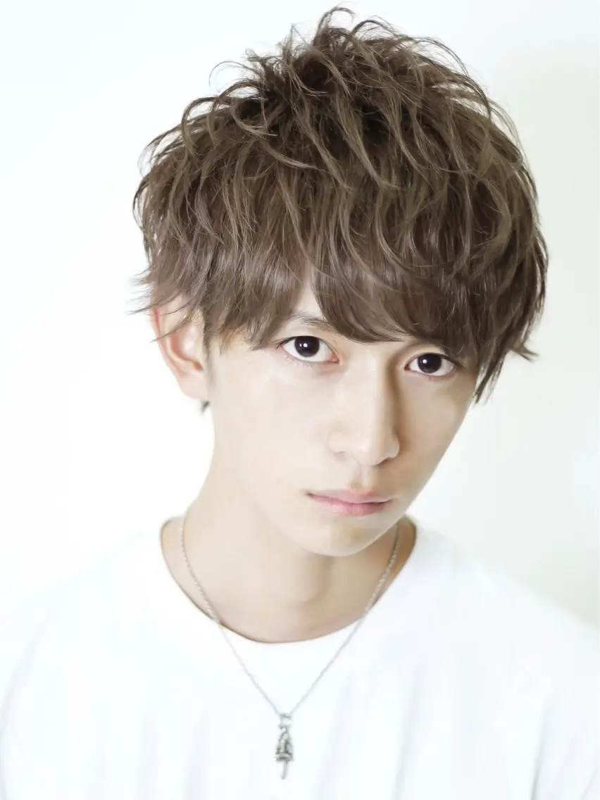 ショート メンズ パーマ特化 ヒロヤのヘアスタイル