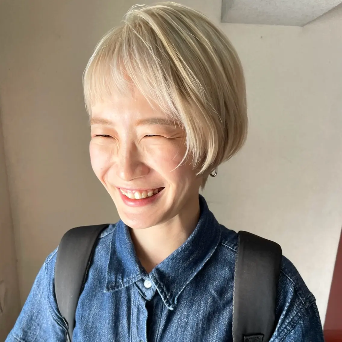 ショート ショートヘア ヘアカラー vivre libreのヘアスタイル