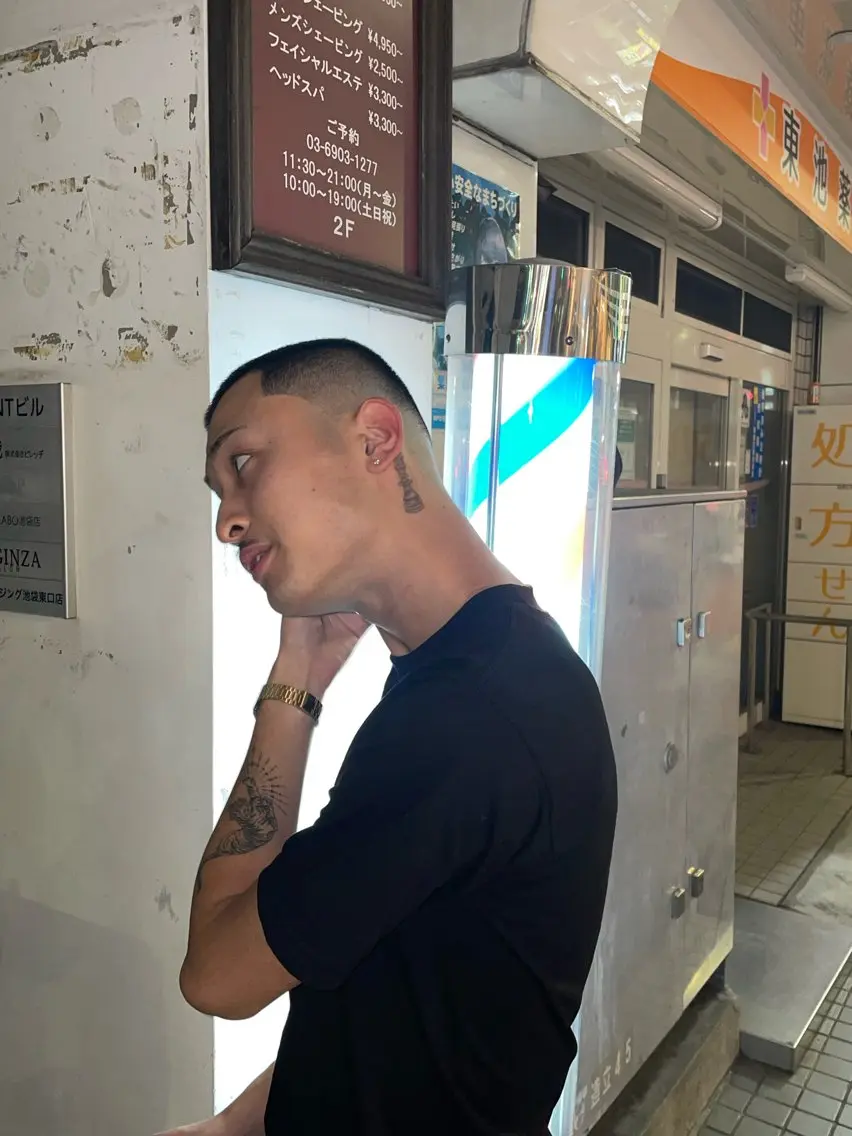 メンズ ITO TOMのヘアスタイル