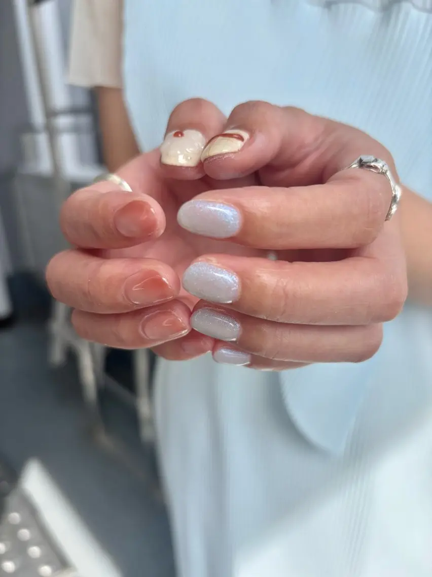 ネイル アートネイル 持ち込み ハンドネイル ULL ikaのネイルデザイン