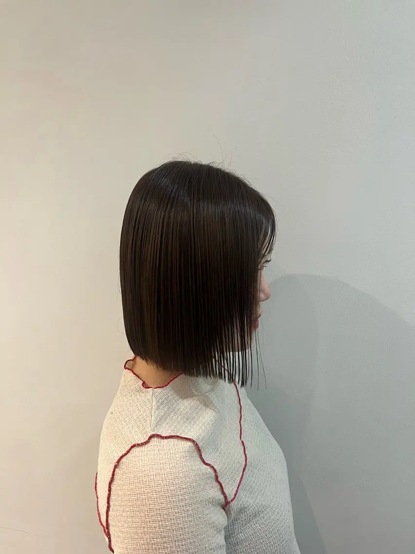 ボブカット✂️営業後無料カットモデル募集✂️シャンプー•ブローつき🧴✨補足説明ご覧下さいの写真