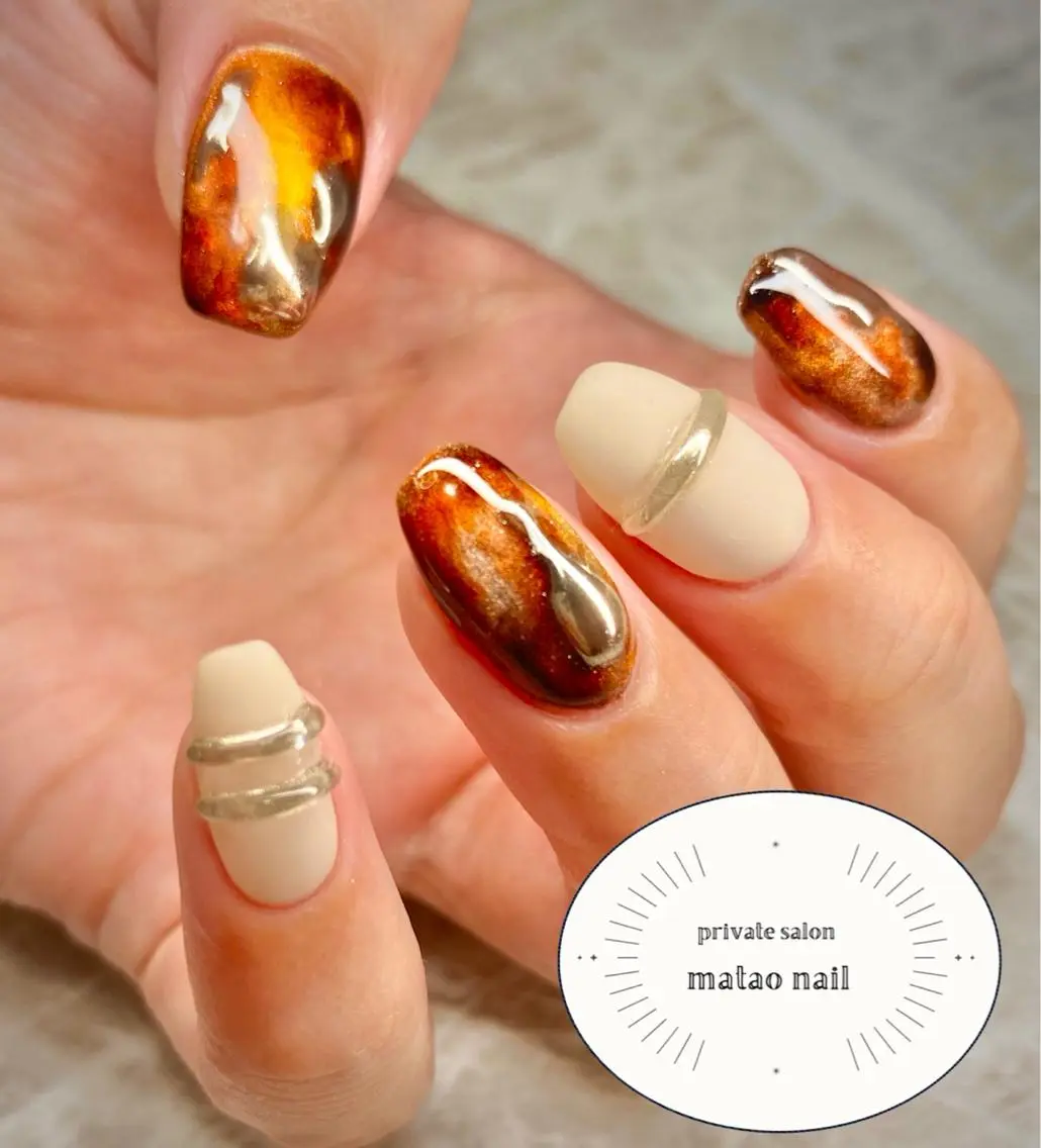 ネイル ニュアンスネイル ハンドネイル フットネイル matao nailの眉毛・アイブロウイメージ