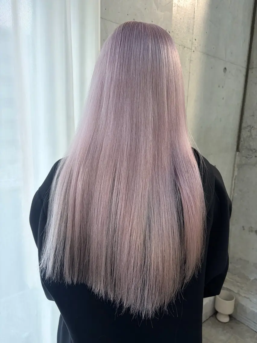 ロング カラー ラベンダーカラー ヘアカラー [lani ] konatsuのヘアスタイル