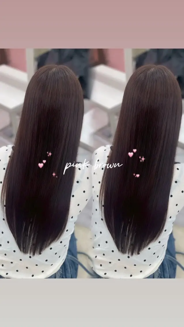ロング カラー ブリーチ 透明感カラー ブリーチなしカラー COCO_kaho カラー/髪質改善のヘアスタイル