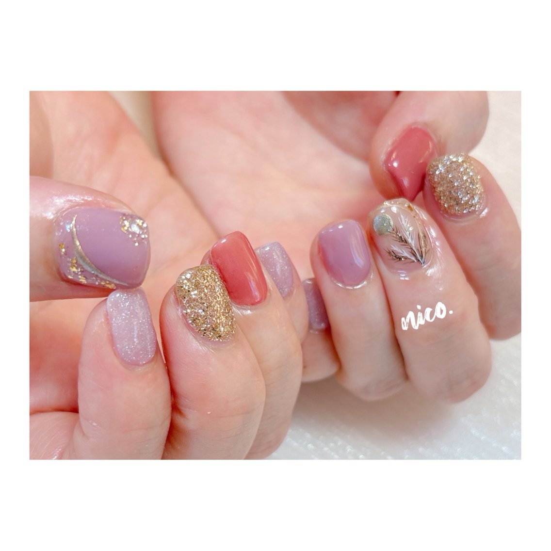 ネイル ハンドネイル フットネイル nailsalon nico.のネイルデザイン