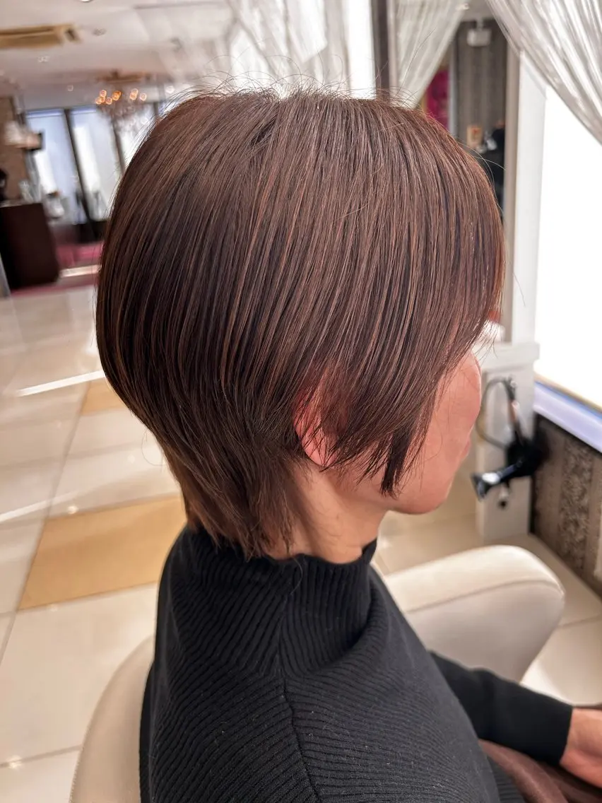ショート 艶髪/透明感 /YURIA🤍のヘアスタイル