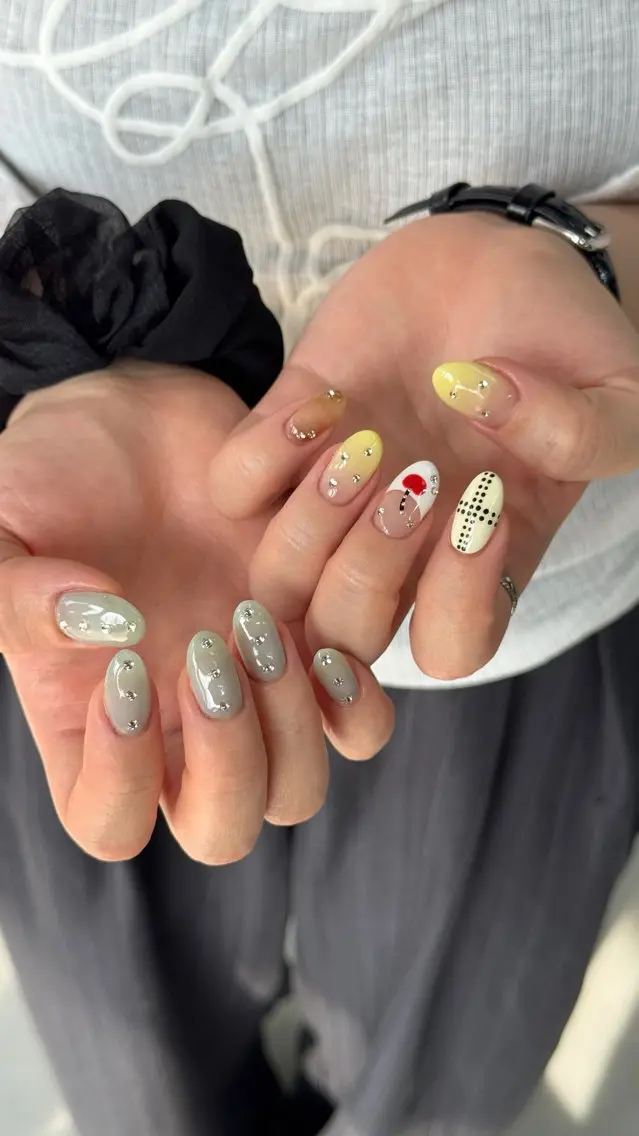 ネイル アートネイル 持ち込み ハンドネイル Momoka ネイリスト福岡/薬院のネイルデザイン