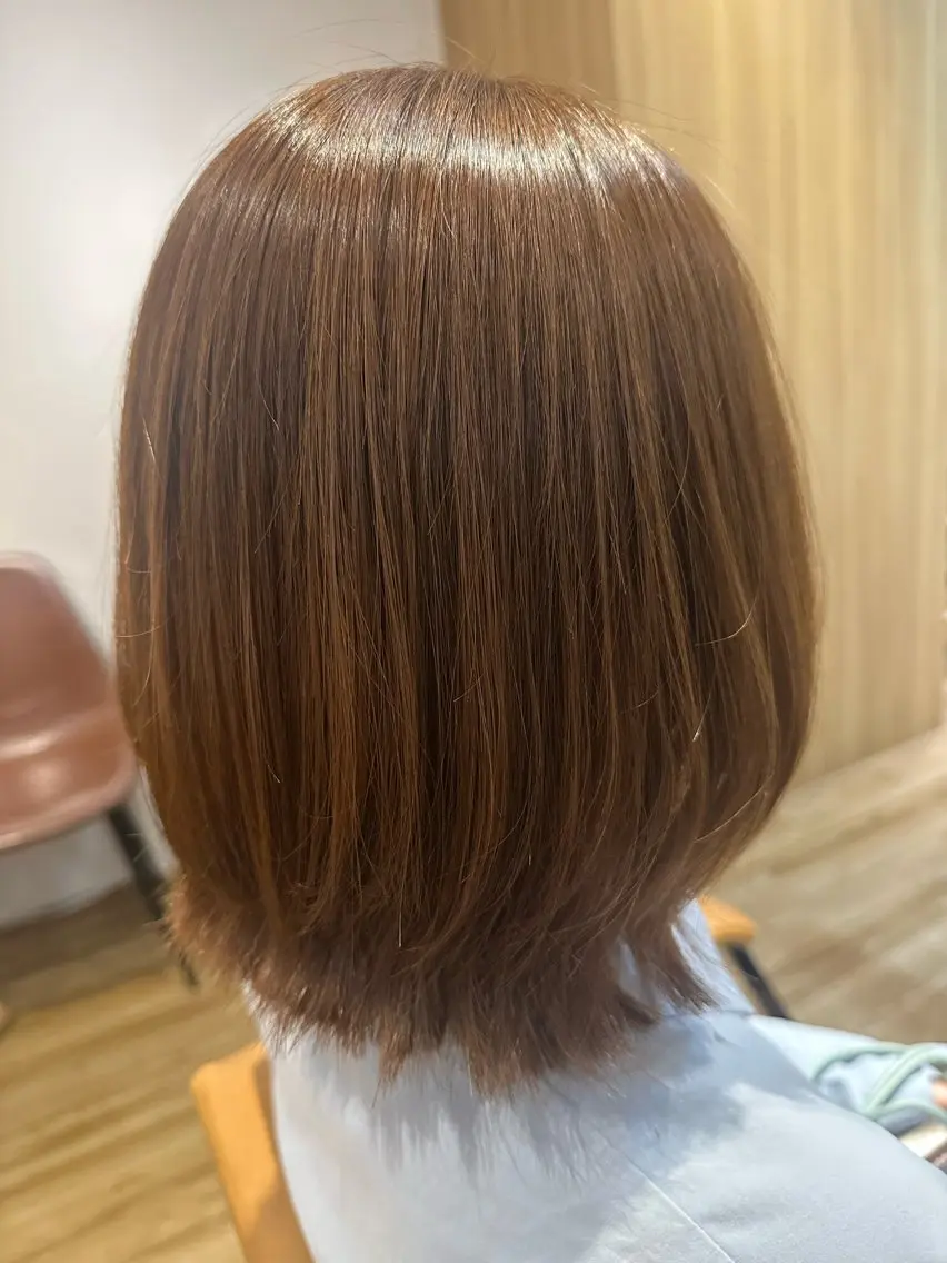 ミディアム カラー カット ヘアカラー トリートメント ✨✂️Nori ✂️✨のヘアスタイル