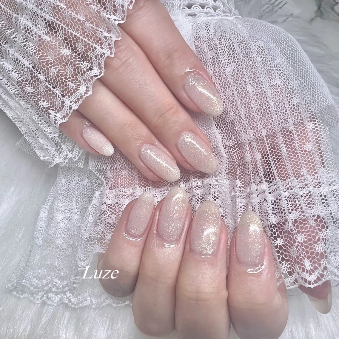 ネイル ハンドネイル Luze 泉 明日花のネイルデザイン