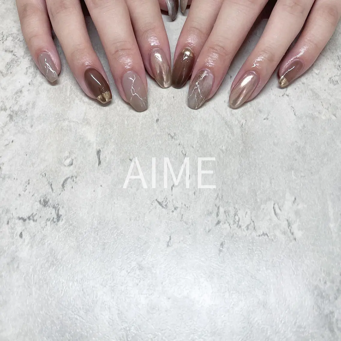 ネイル ハンドネイル AIME （momo）のネイルデザイン