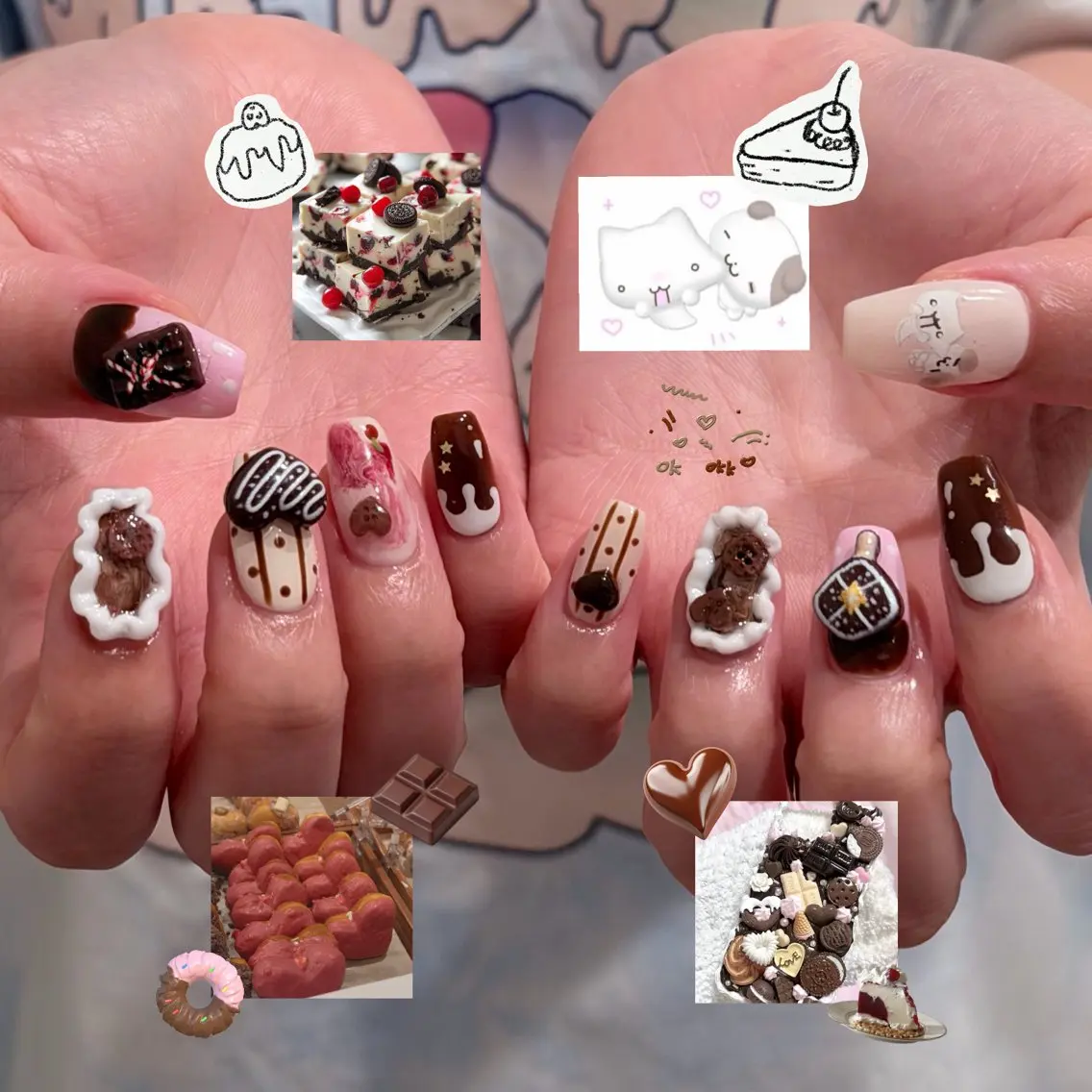ネイル ハンドネイル 🎀フェイ フェイ🫧💗のネイルデザイン