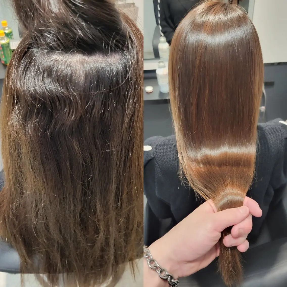 ロング schwarz  黒森一馬のヘアスタイル