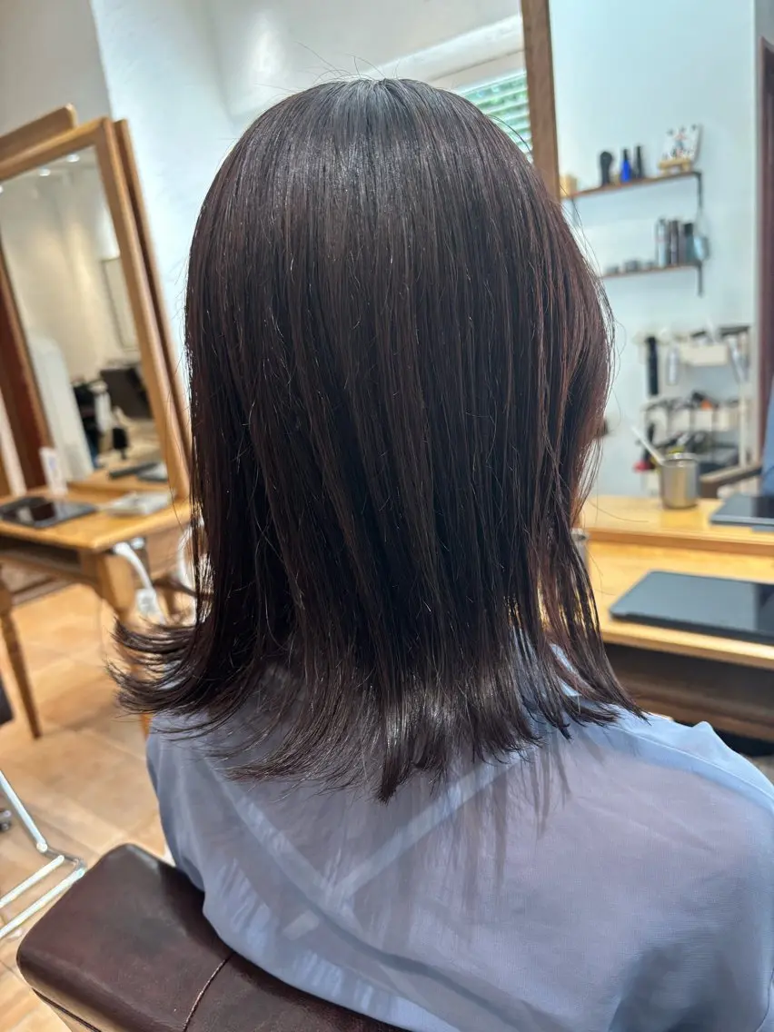 ミディアム カラー ブラウンカラー ピンクカラー ピンクブラウン カット ヘアカラー トリートメント 🌈透明感カラー🌈 🌟吉田祐介🌟のヘアスタイル