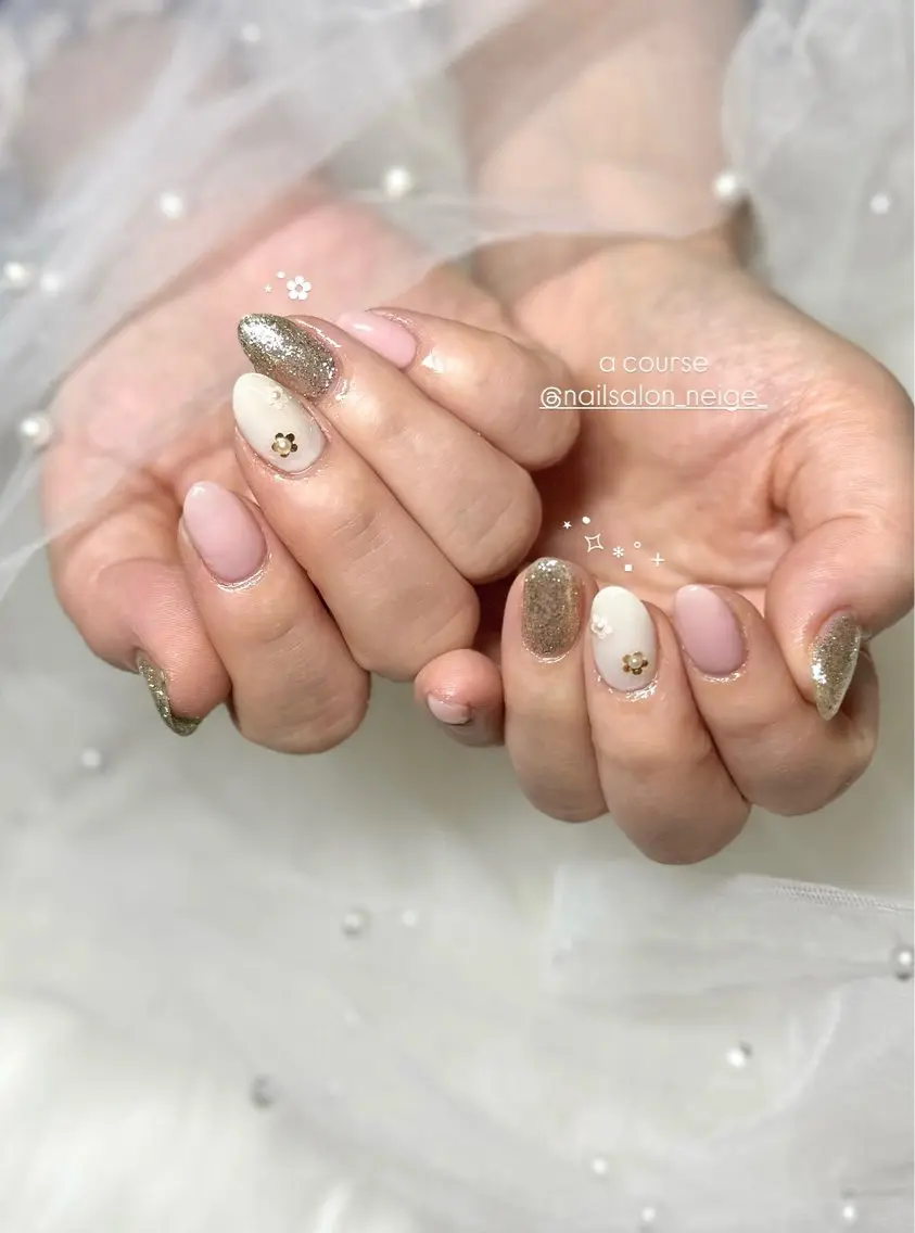ネイル ハンドネイル Neige‪𓂃ai ＊梅津 / 松尾のネイルデザイン