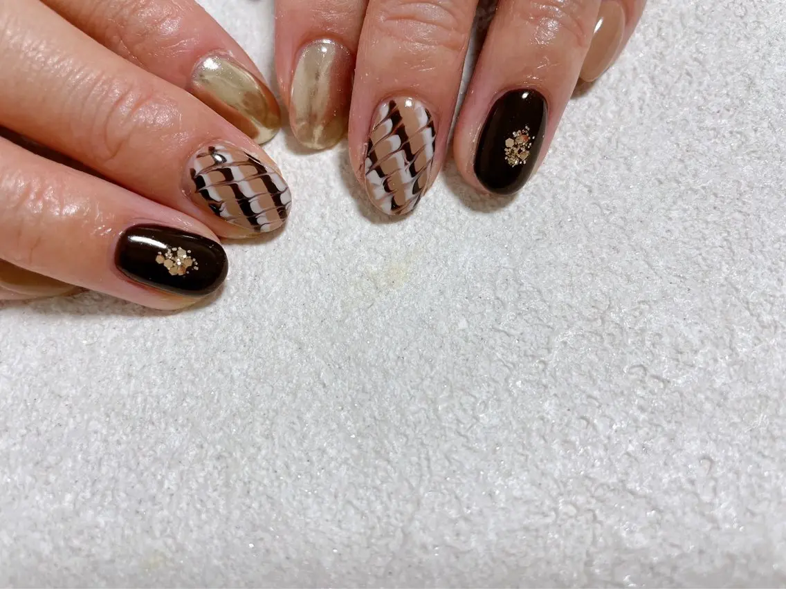 ネイル ジェルネイル 韓国ネイル メンズネイル パラジェル バレンタイン kiki nail たまプラーザのネイルデザイン