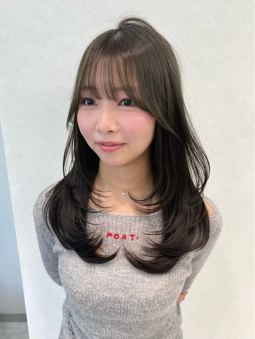 カラー レイヤーカット TENSHOのヘアスタイル