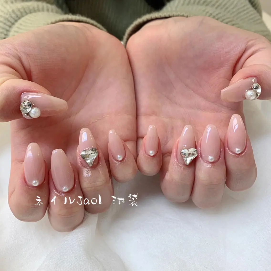 ロング ネイルJaol 池袋のネイルデザイン
