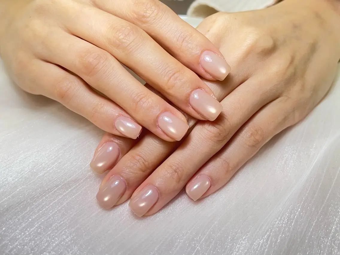 ネイル フレンチネイル ジェルネイル 持ち込み オフィスネイル ワンカラーネイル ハンドネイル ハンドケア PIPPY NAILSのネイルデザイン