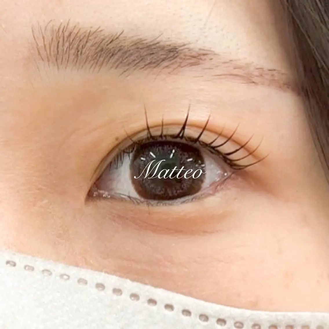マツエク・マツパ 一重×まつ毛パーマ まつ毛🖤眉毛屋さん Matteo🎀✨のマツエク・マツパデザイン