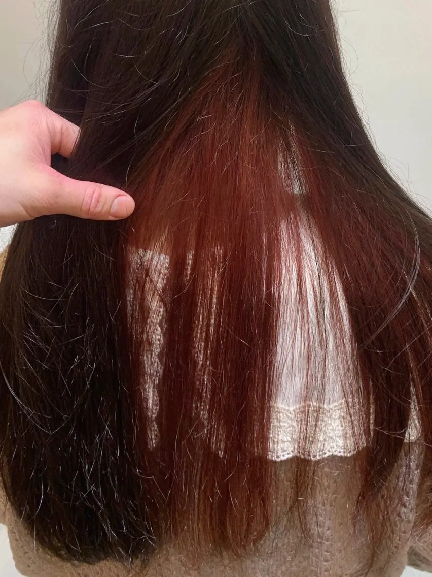 『カット✂️＋インナーカラー🎨＋トリートメント🧴』の写真