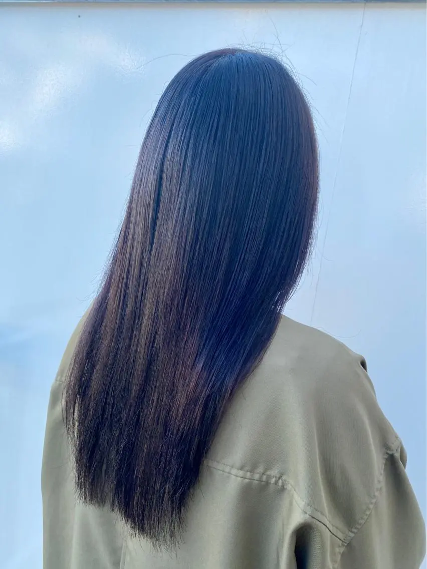 ダメージレスコスメ縮毛矯正の写真