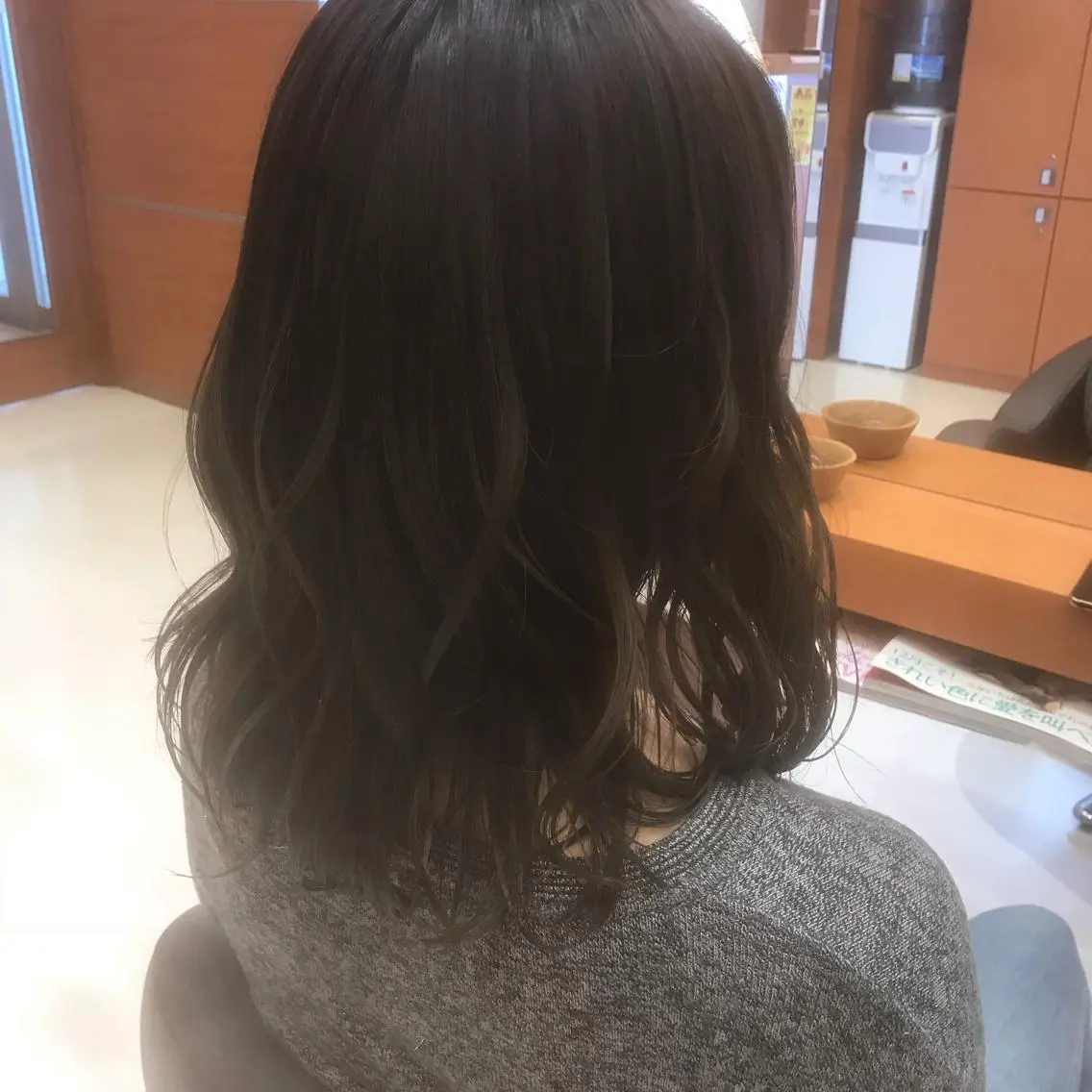 ミディアム カラー パーマ ヘアカラー トリートメント STYLE袋町店 赤畠達弥のヘアスタイル