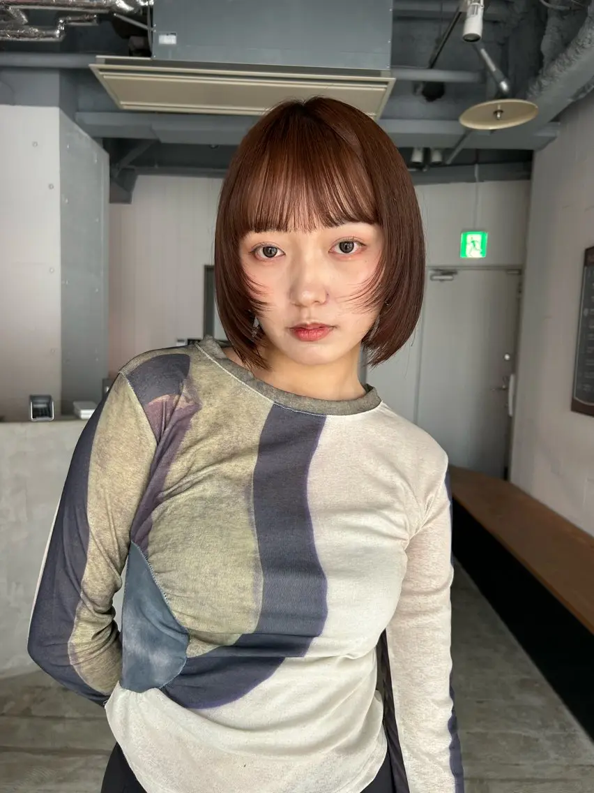 【今日急募！！！！】　🦋ボブメンテナンスカット+リンケージ3stepトリートメント無料🦋の写真