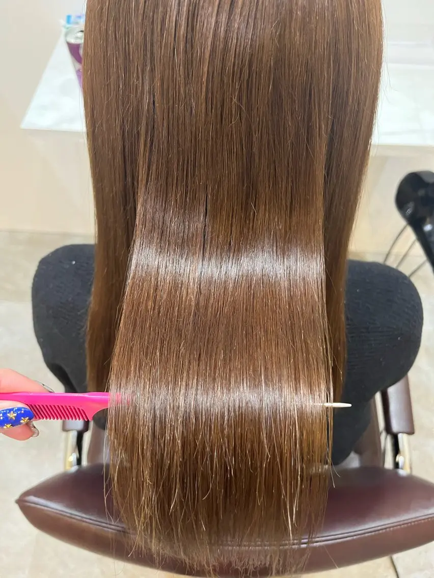 ロング カラー 【髪質改善 艶髪】 布川 莉穂のヘアスタイル