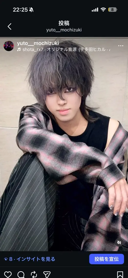 メンズ 望月 優斗のヘアスタイル