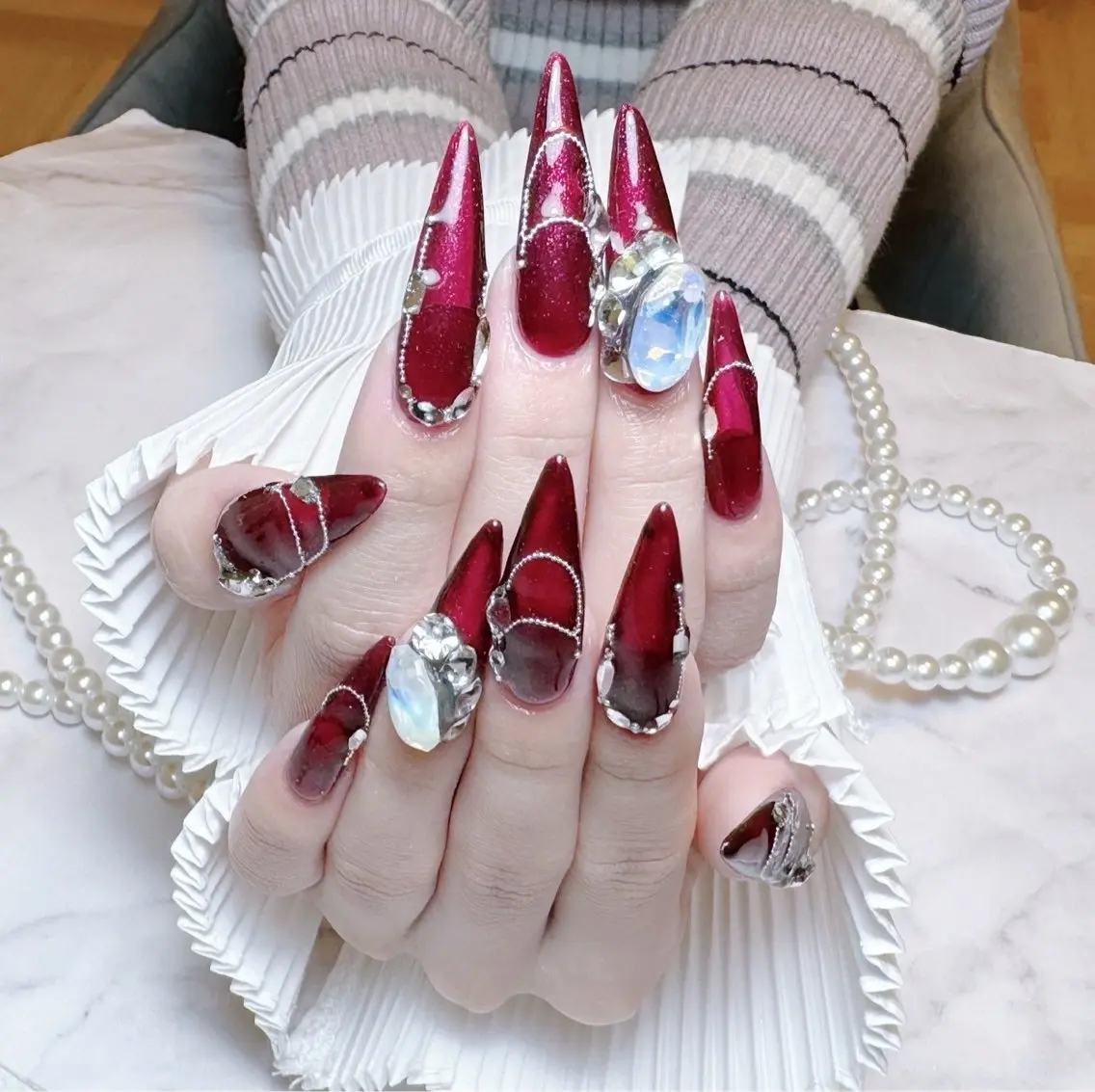 ネイル ☁️Yun nail Rin☁️のネイルデザイン